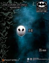 Batman Miniature Game: Owl Markers (10) Knight Models